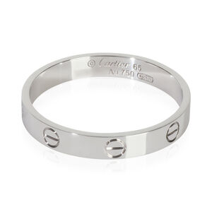 Cartier White Gold  Small Model Love Ring